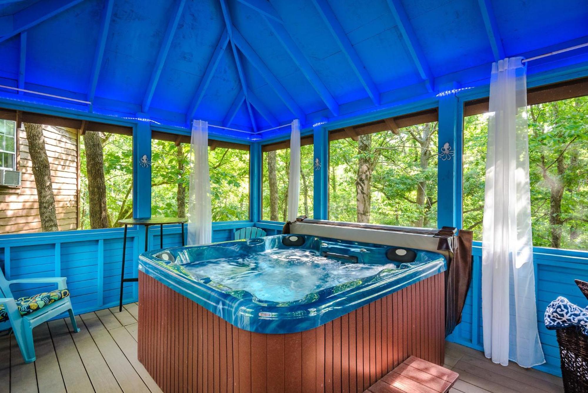 The Woods Cabins Eureka Springs Bagian luar foto