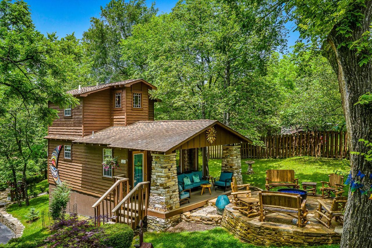 The Woods Cabins Eureka Springs Bagian luar foto